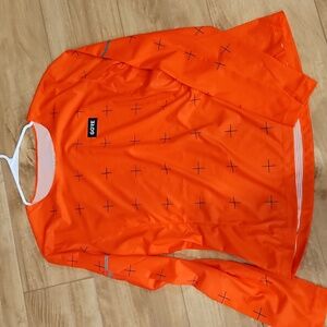 GORE WEAR CONTEST LONG SLEEVE TEE WOMENS Medium Fireball